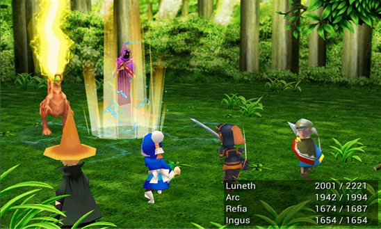 3D重制版《最终幻想3》登陆微软WP平台