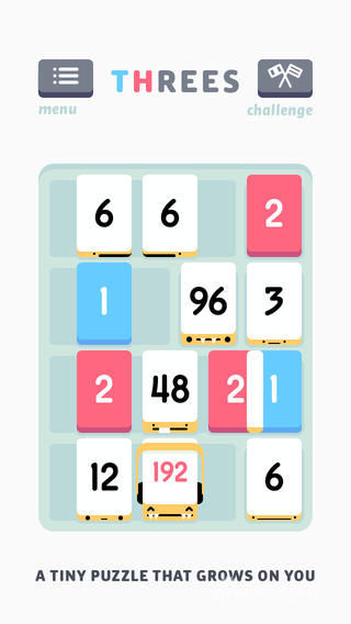 《Threes!》规则简单令人着迷 《Threes!》规则简单令人着迷